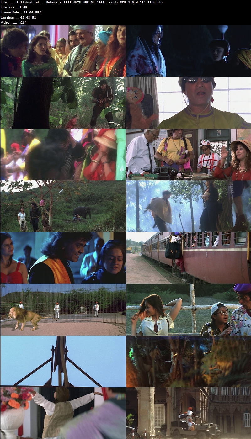 BollyMod.Net - Maharaja 1998 AMZN WEB-DL 1080p Hindi DDP 2.0 H.264 ESub